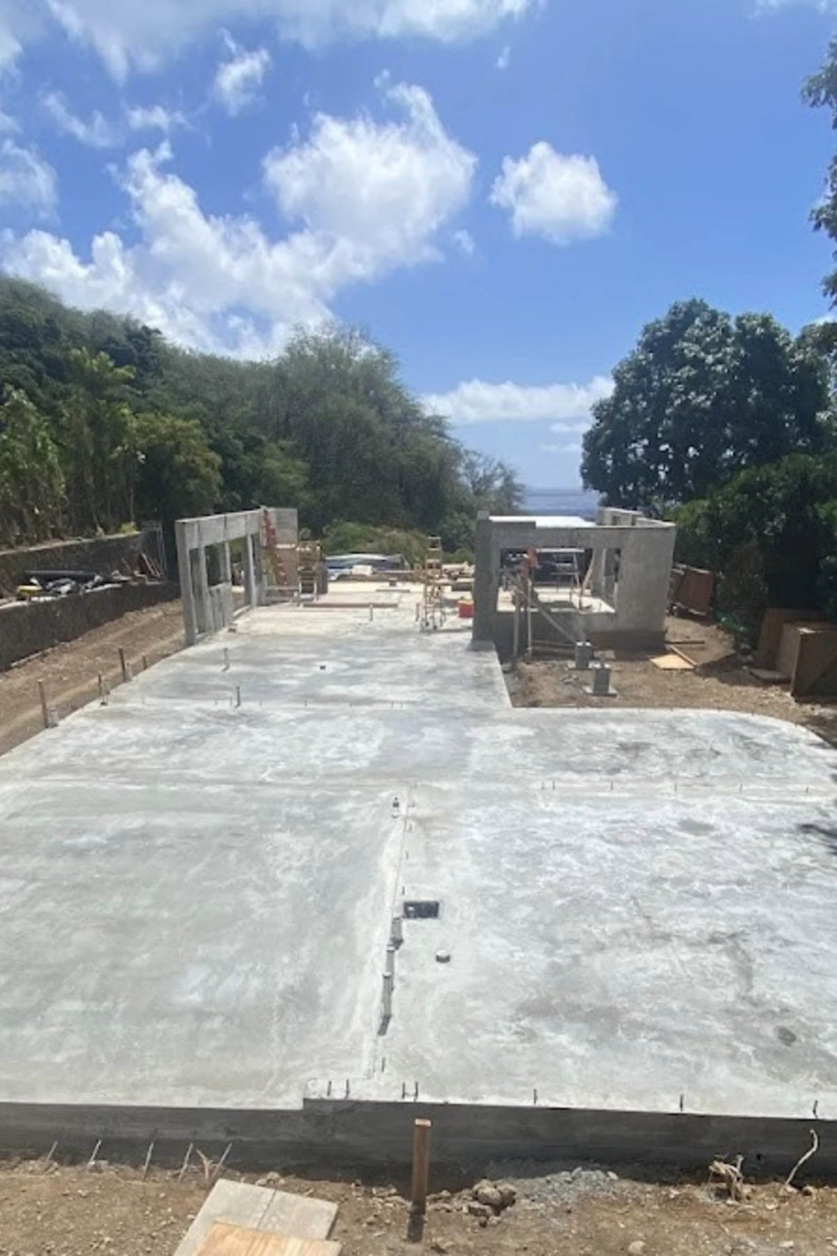What happens before a foundation is ready to build on